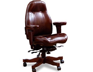 Lifeform® Ultimate Mid Back Executive Office Chair 